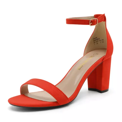 Damenschuhe Hochzeitssandalen offene Zehenpartie klobiger niedriger Absatz Party-Sandalen Größe 5-11 - Bild 40 von 63