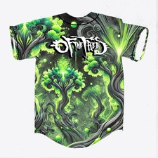  Custom Name Of the trees rave Baseball Jersey for EDM Festivals Gift- All Size