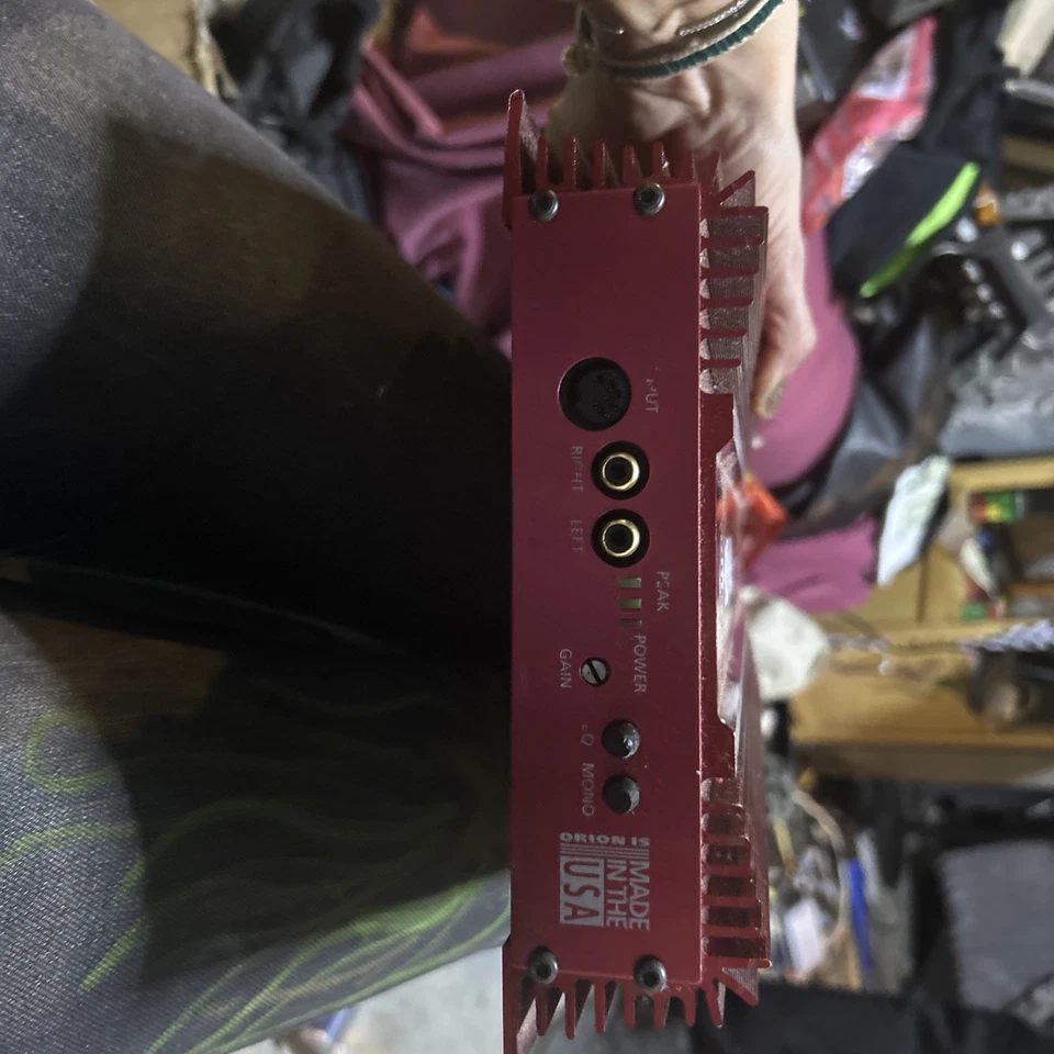 Винтажный Orion HCCA 250 Высокоточный Конкурентный Усилитель с X-over OG Cheater Amp - Изображение 3 из 3