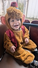 Disney Store Baby Sz 12-18 Months Aladdin Abu Monkey Costume