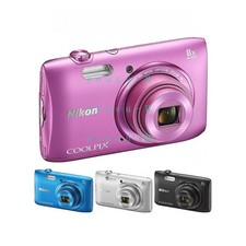 Nikon COOLPIX S3600 20.1MP 8x Optical Zoom Compact Digital Camera