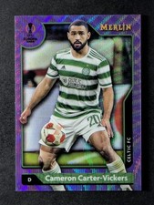 2021-22 Topps Merlin Chrome CAMERON CARTER-VICKERS 13/15 Purple Wave Ref. #114