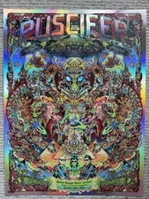 Puscifer Baton Rouge LA 2022 Foil Poster Juan Ma Orozco Show Concert Event Tool