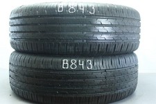 2x Sommerreifen Continental EcoContact 6 205/55 R17 91V 5,7-6,3mm Dot4924 B843