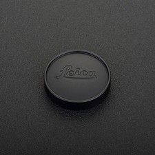 Leica E39 Black Metal Front Lens Cap Cover for 39mm Filter Size