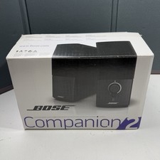 Bose Companion 2 Series III 354495-1 Multimedia Desktop Laptop Speaker System