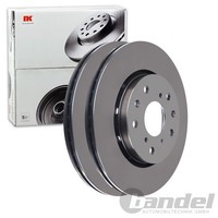 2X Nk Bremsscheiben 276Mm BelÜFtet Vorne Passend FÜR | 205226