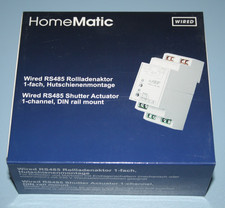 eQ-3 Homematic Wired HMW-LC-Bl1-DR RS485-Rollladenaktor, 1fach  Hutschiene