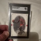 Upper Deck 1998-99 UD SP Authentic #5 Michael Jordan Bulls SGC 9 Card