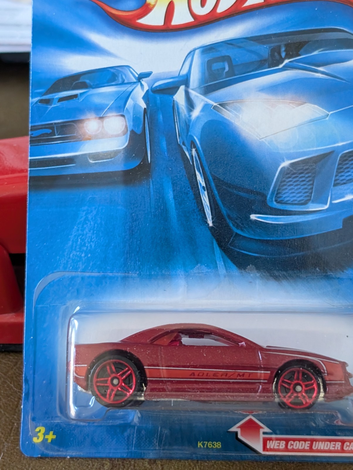 Hot Wheels 2007 Muscle Tone #087 Red
