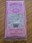 Vintage Cabbage Patch Kid 25th anniversary Girls birth certificate