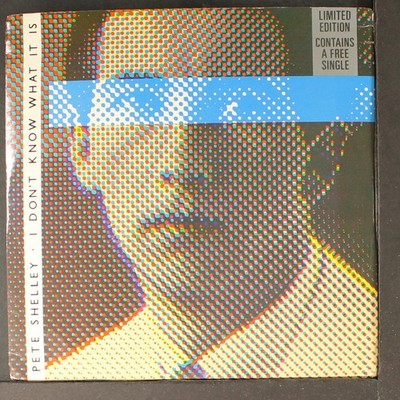 PETE SHELLEY: i don't know what it is / witness the change ISLAND 7'' 2x Single