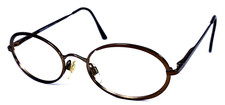 GIORGIO ARMANI 277 1126 Italy Brown Matte Eyeglasses Frame 50-19-135