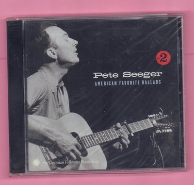 Music CD: Pete Seeger, American Favorite Ballads Vol. 2. New Sealed 2003
