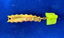 Vintage Pflueger "Goldfish Helgy" Lure - Treble Hook w/Cover