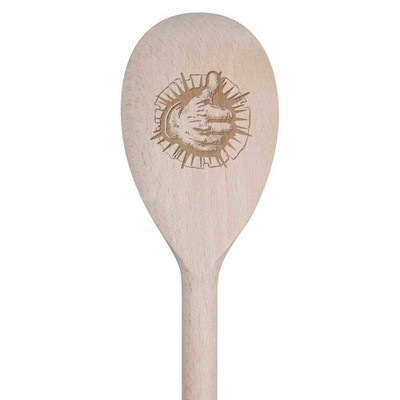 30 cm Kochlöffel ''Daumen hoch'' aus Holz (SO00023171)