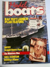 MODEL BOATS SEPTEMBER 1988 MAGAZINE FREE PLAN INCLUDED