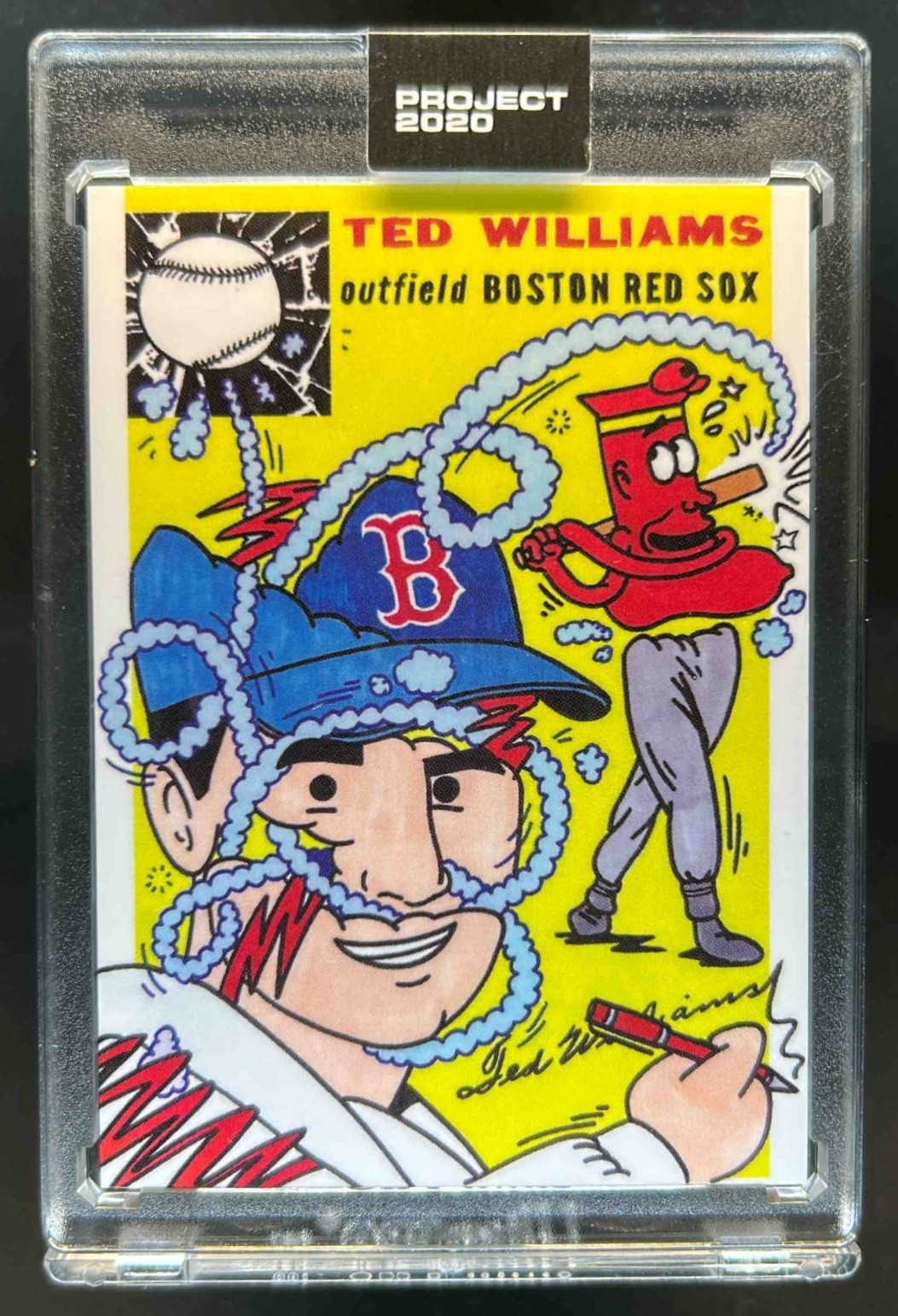 2020 Topps Project Ted Williams #58 Red Sox