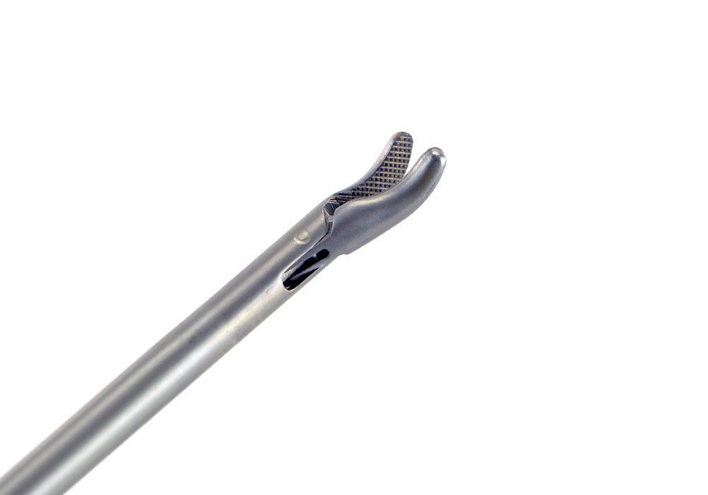 5.0 mm Left Needle Holder with Inline Handle, 33 cm