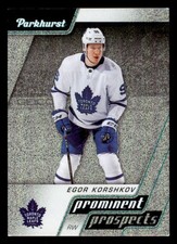 2020-21 Parkhurst Prominent Prospects #PP13 Egor Korshkov