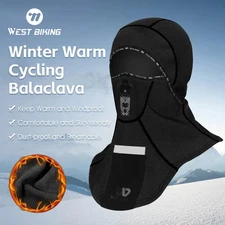   Winter Warm Cycling Cap Men Thermal Fleece Tactical Balaclava With P