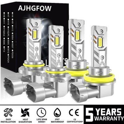 For Subaru Impreza Hatchback 4-Door 2008-2023 LED Headlights Bulbs Super White