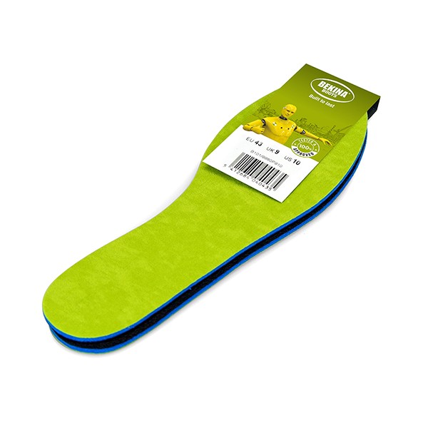 Bekina Steplite Easy Grip Insole Green Size 11