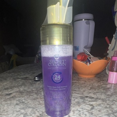 Secret Collagen Grape Stem Cell Harmony Foam Cleanser Deep Cleansing Face