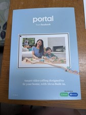 Meta Portal from Facebook 10? screen, works with WhatsApp, Messenger & Alexa