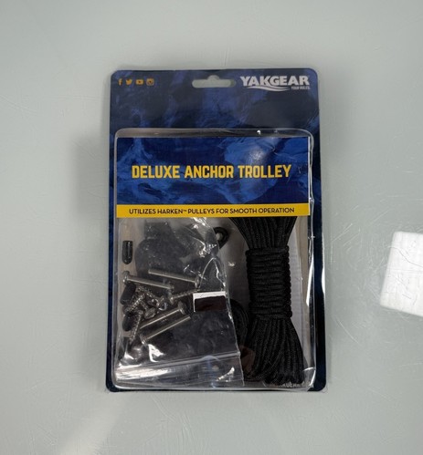 NEW YakGear Kayak Deluxe Anchor Trolley Kit w/ Harken Pulleys for Kayak / Canoe