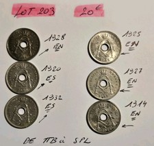 Lot 203 , 6 X 5 Centimes Michaux Qualité ++++ , Belgique