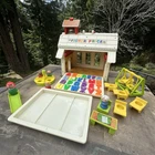 VTG Fisher Price 1971 Little People Play Family School House #923 w/ Accessories