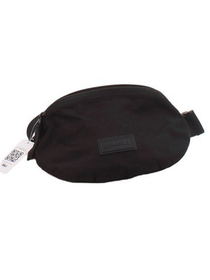Konsignierte Herren Tasche schwarz 100% Polyester Gürteltasche & Hüfttasche