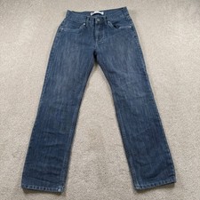 Levi's 514 Men's 28x28 Straight Dark Wash Denim Jeans