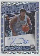2020-21 Panini Donruss Optic Fast Break Signatures Xavier Tillman Rookie Auto RC