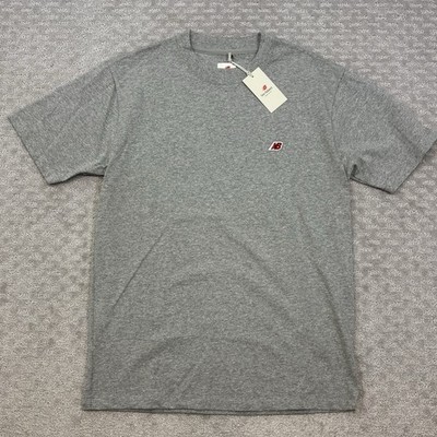 New Balance MADE in USA Core T-Shirt Grey SZ S MiUSA MT43543 AG | eBay