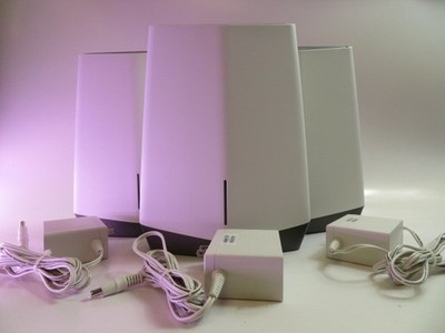 NETGEAR ORBI PRO WIFI 6TRI-BAND MESH ROUTER, ONE SXR80 + TWO SXS80