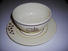 REGALI MULINO BIANCO TAZZA SCODELLA 84 PIU' PIATTO COLAZIONE 1984 VINTAGE