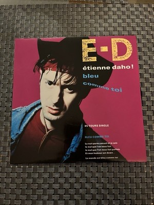 Schallplatte 45 Tour. Neu. Etienne Daho: Blau wie du