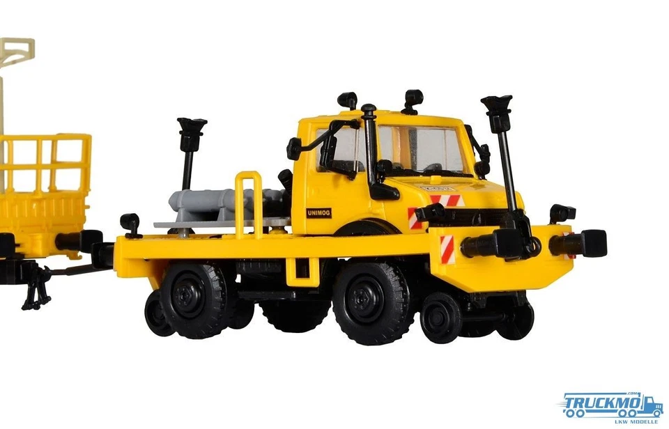 Kibri Zweiwege Unimog Zug-, Schubrahmen und Fahrleitungsbauwagen 16062 - Bild 3 von 4