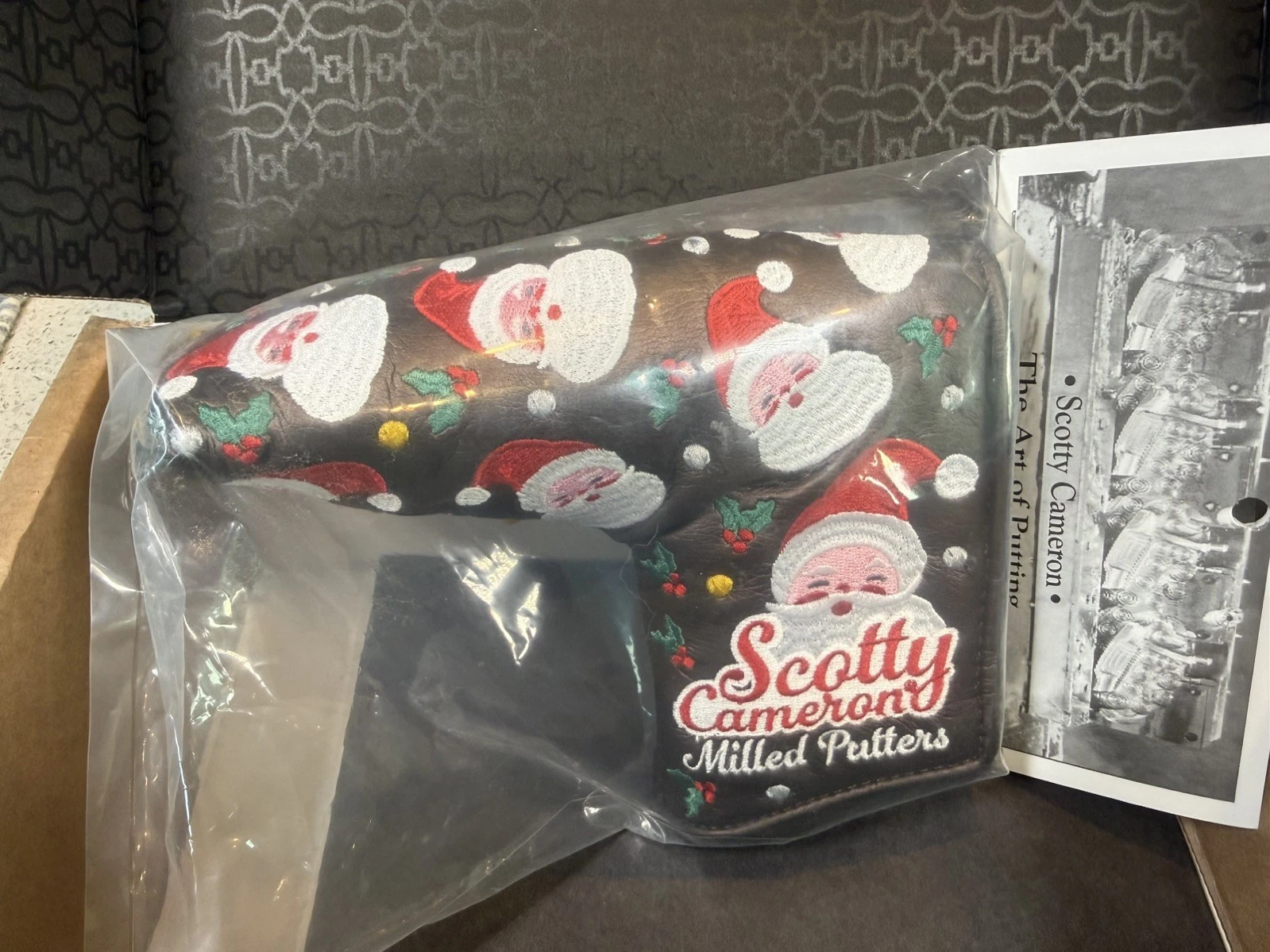 Scotty Cameron 2020 Christmas Happy Holiday Limited Dancing Santas Headcover New