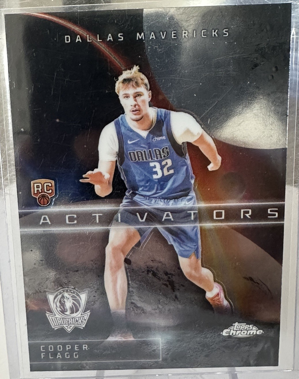 2025-26 Topps Chrome Cooper Flagg Activators RC Rookie #AC-11 Mavericks