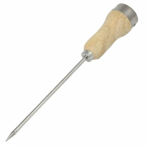 Chef Craft Plated Steel Ice Pick with Wood Handle - Picture 1 of 3