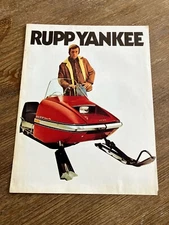 Vintage  Rupp Yankee Snowmobile Brochure Nitro