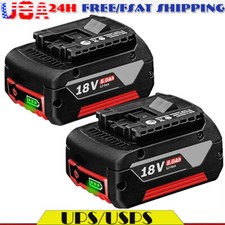 2Pack BAT609 For BOSCH 18V CORE 18V 5.0Ah High Performance Battery BAT618 Li-ion