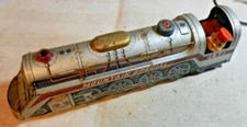 Vintage Modern Toys Mountain Special Express Train Engine 3671 Japan Tin Litho