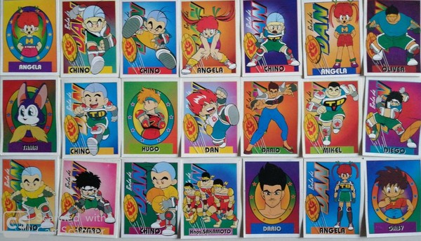 CROMOS BOLA DE DAN, LOTE 1,   21 CROMOS EDICIONES ESTE, BUEN ESTADO
