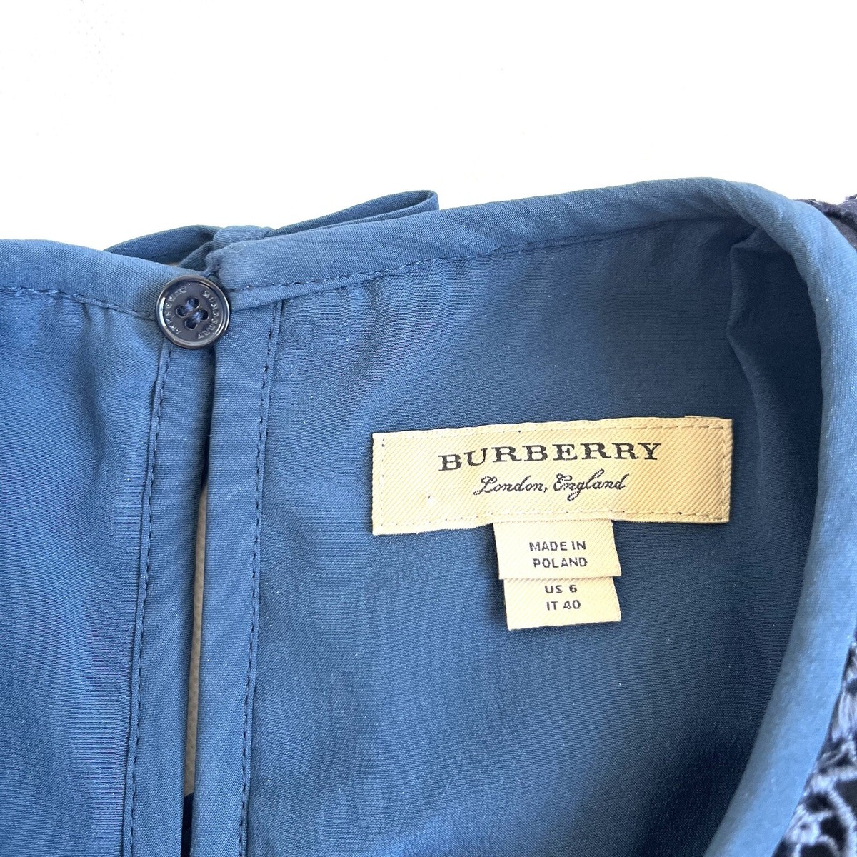 特価 BURBERRY LONDON ルームドレス BURBERRY LONDON S/S 2002 Dress – villa amour vintage