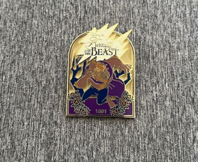 DISNEY JAPAN BEAST BEAUTY AND THE BEAST 1991 STAINED GLASS HISTORY