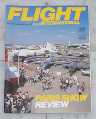 Flight International: 15 June 1985 Englisch Guter Zustand